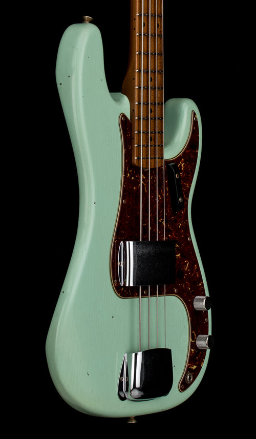 Fender Custom Shop Empire '58 Precision Bass Journeyman Relic - Aged Surf Green #88175