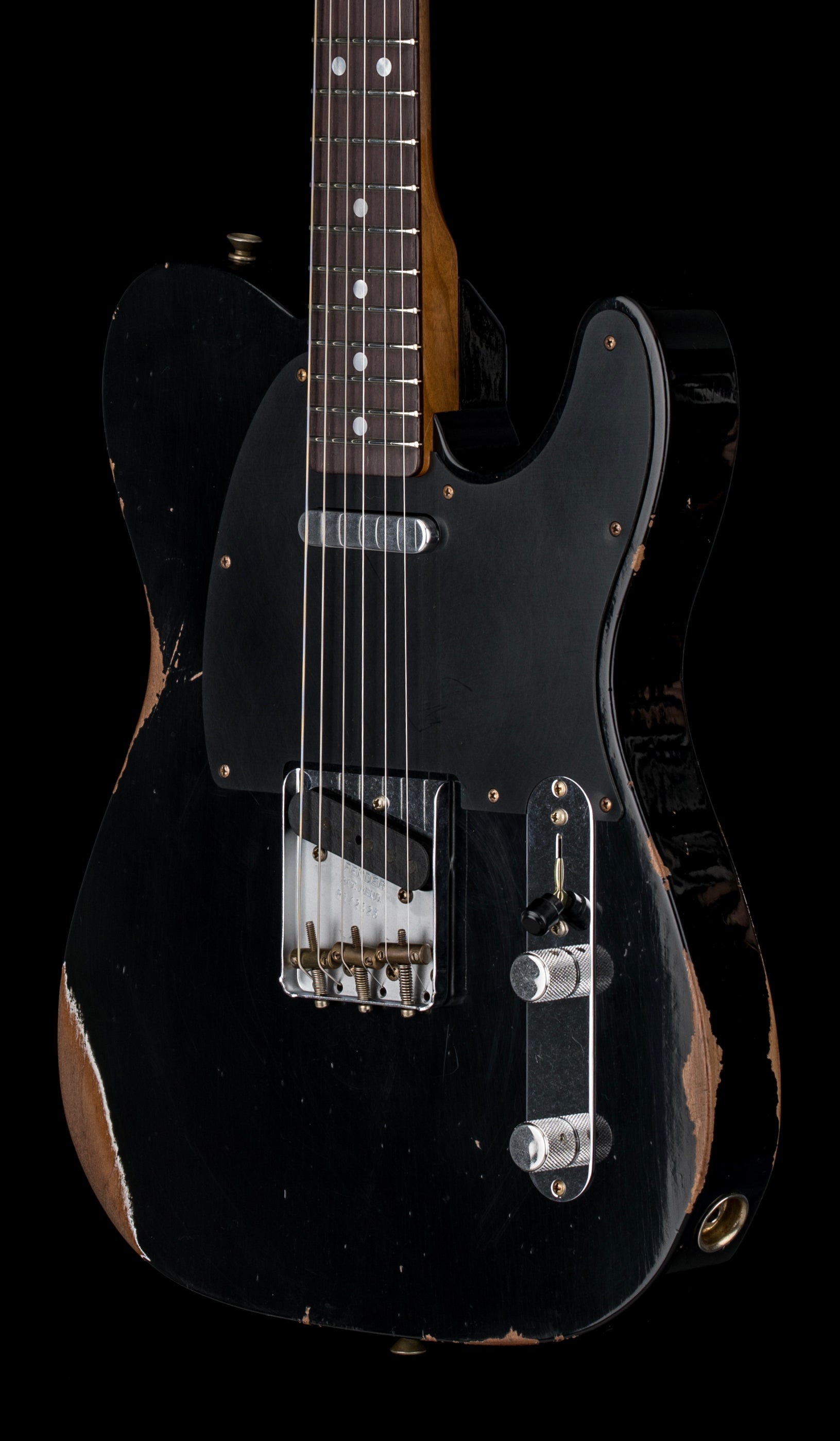 Fender Custom Shop Empire 67 Telecaster Relic - Aged Black #42625