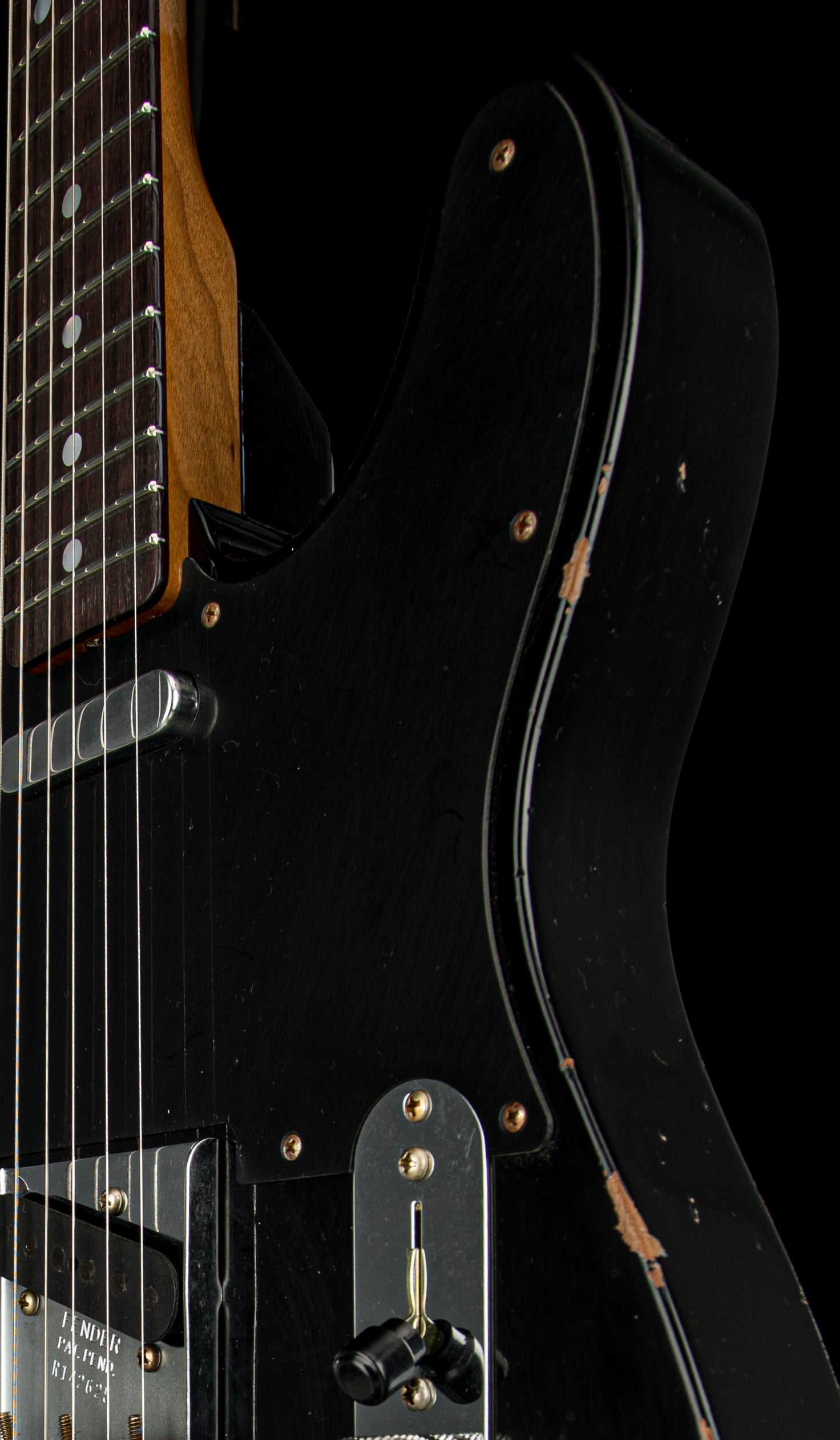 Fender Custom Shop Empire 67 Telecaster Relic - Aged Black #42625