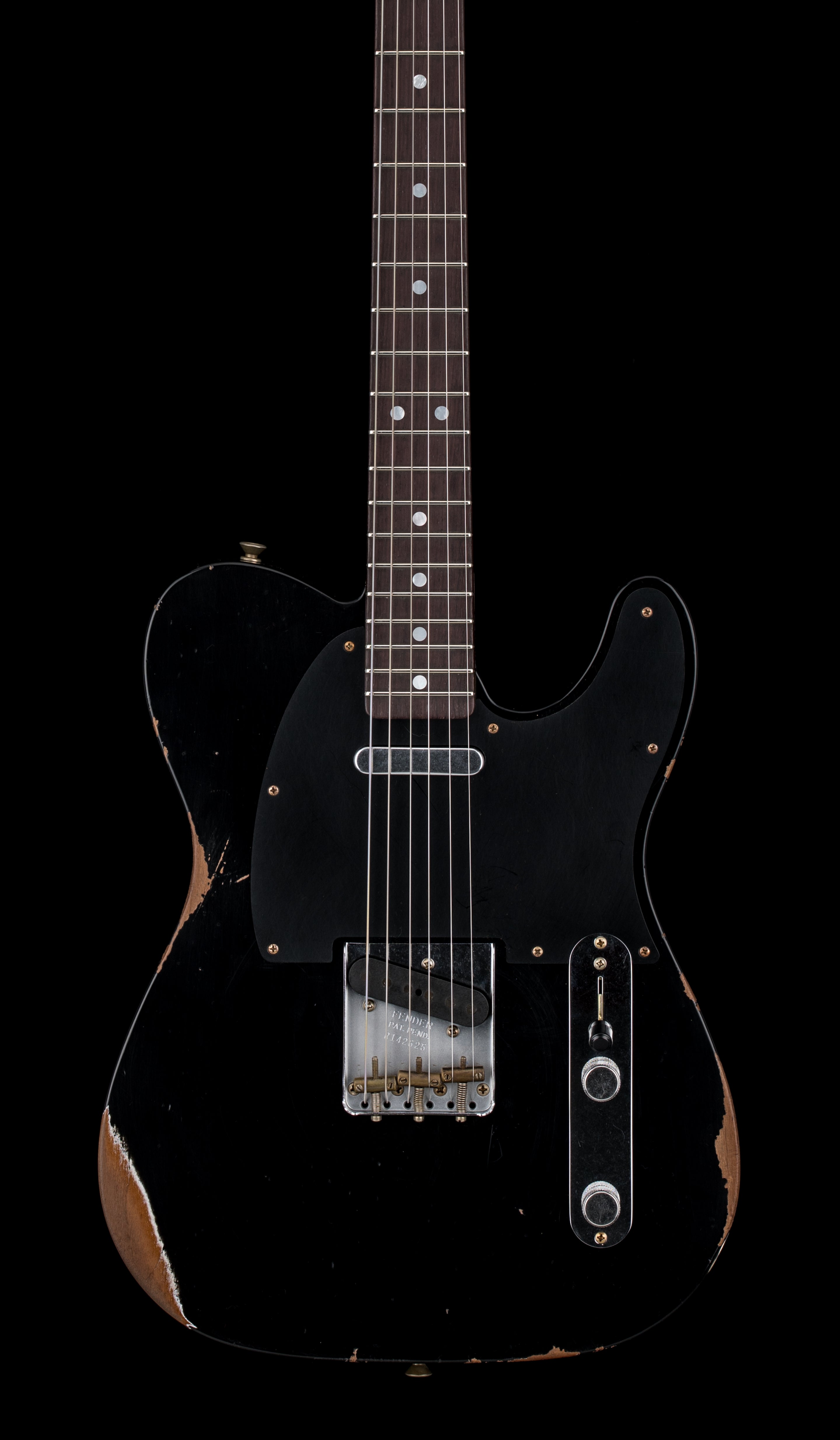 Fender Custom Shop Empire 67 Telecaster Relic - Aged Black #42625
