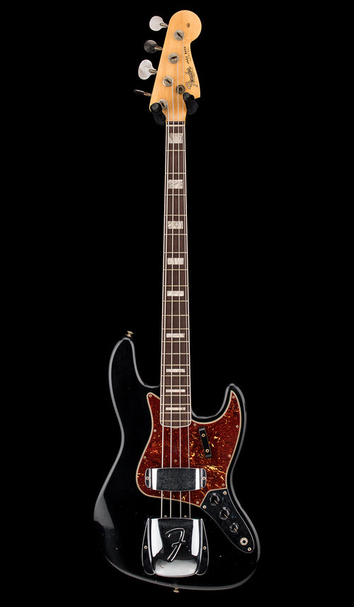Fender Custom Shop 1966 Jazz Bass Journeyman Relic - Black #74252
