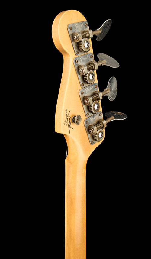 Fender Custom Shop 1966 Jazz Bass Journeyman Relic - Black #74252