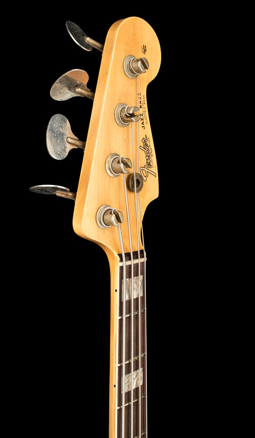 Fender Custom Shop 1966 Jazz Bass Journeyman Relic - Black #74252