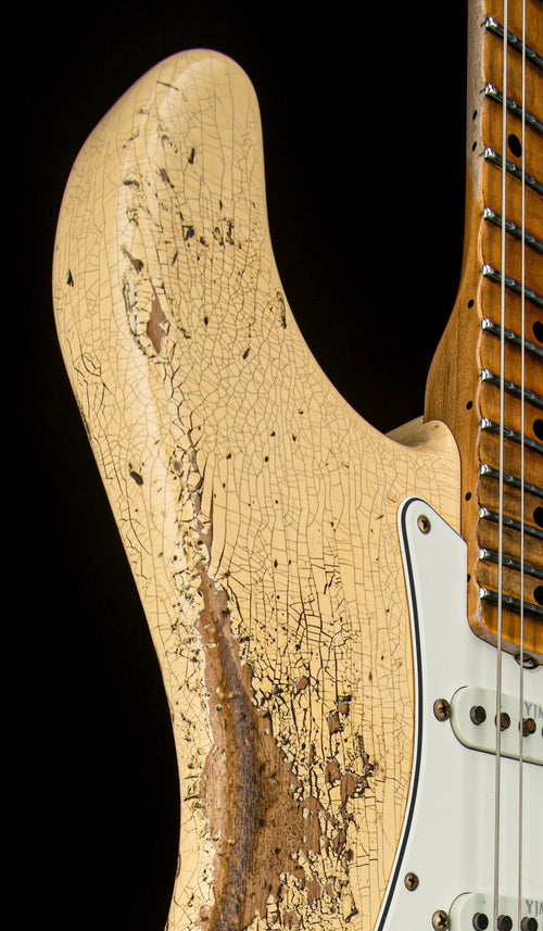 Fender Custom Shop Yngwie Malmsteen Signature Stratocaster Heavy Relic - Vintage White #40437