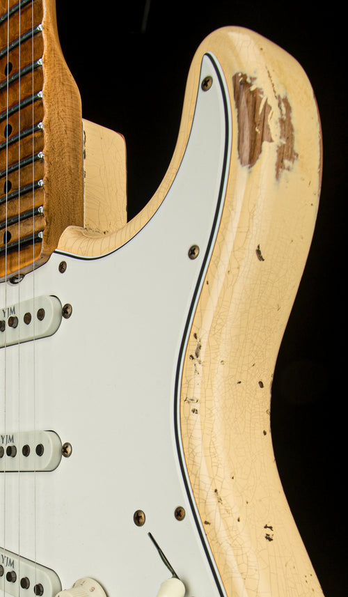 Fender Custom Shop Yngwie Malmsteen Signature Stratocaster Heavy Relic - Vintage White #40437