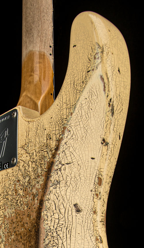 Fender Custom Shop Yngwie Malmsteen Signature Stratocaster Heavy Relic - Vintage White #40437