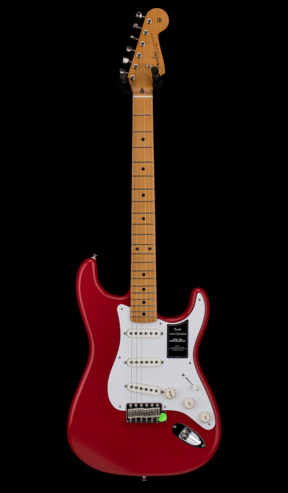 ギター Fender USA Stratocaster Fender Vintera III Late '50s Stratocaster - Dakota Red #15918