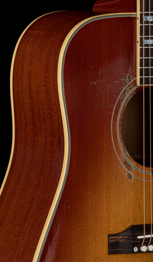 Gibson Custom Shop 1960 Hummingbird Murphy Lab Heavy Aged - Washed Cherry Sunburst #35010