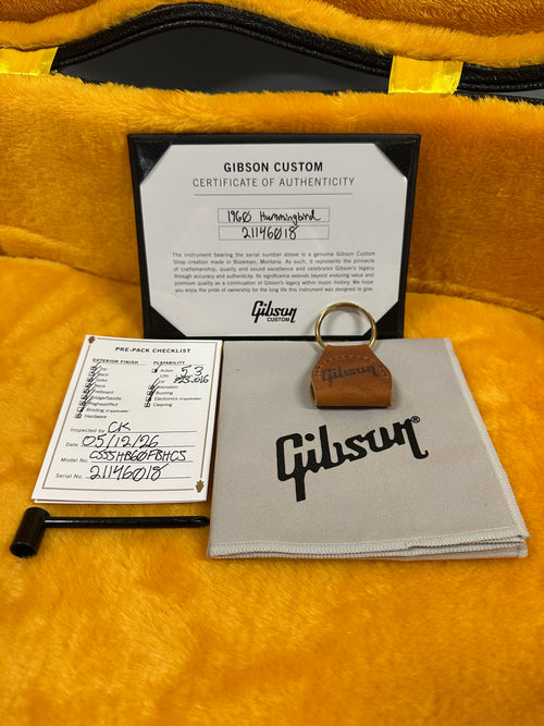 Gibson Custom Shop 1960 Hummingbird VOS - Heritage Cherry Sunburst #46018
