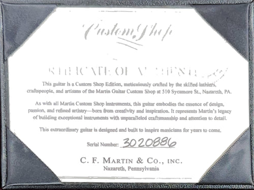 Martin Custom Shop OM-28 Style Adirondack Spruce/Guatemalan Rosewood - Cinnamon Teardrop Burst #20886 (Empire Music Spec)