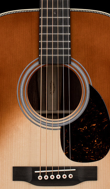 Martin Custom Shop OM-28 Style Adirondack Spruce/Guatemalan Rosewood - Cinnamon Teardrop Burst #20886 (Empire Music Spec)