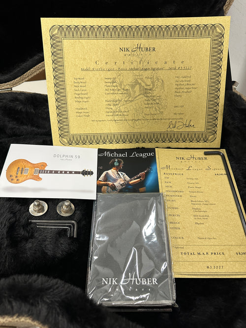 Nik Huber Michael League Signature Rietbergen Bass - Natural #55227