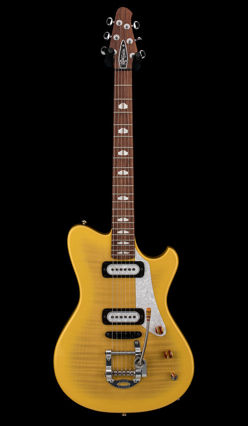 Powers Electric A-Type Select PF42 - Saffron Yellow Metallic Ghost Flame #B303