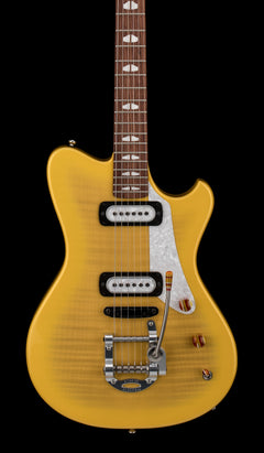 Powers Electric A-Type Select PF42 - Saffron Yellow Metallic Ghost Flame #B303