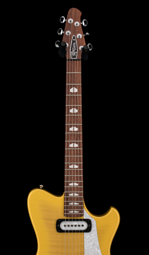 Powers Electric A-Type Select PF42 - Saffron Yellow Metallic Ghost Flame #B303