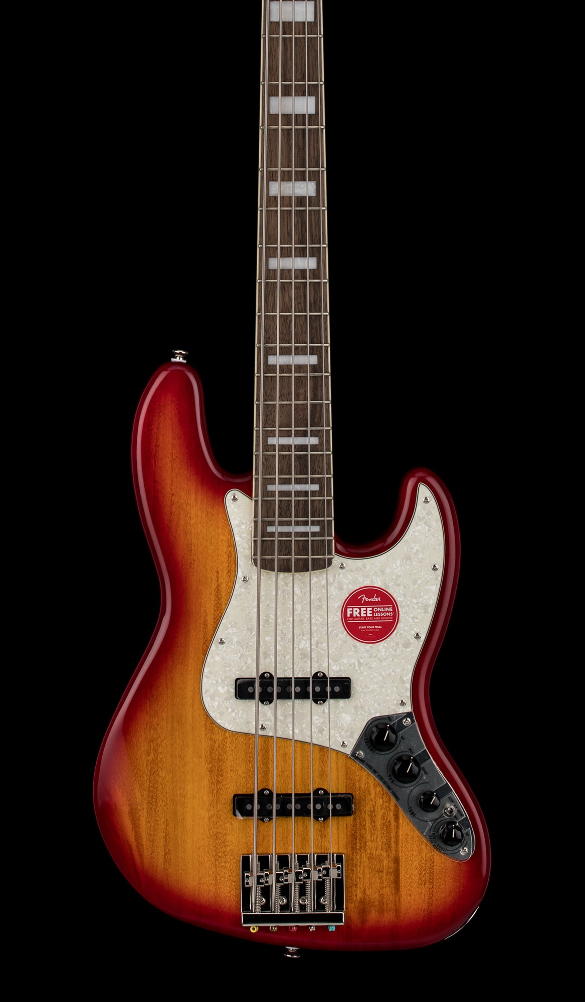 Squier Classic Vibe Active '70s Jazz Bass V - Sienna Sunburst