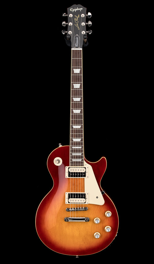 Used Epiphone Les Paul Classic (2022) - Heritage Cherry Sunburst #35824 with Gig Bag