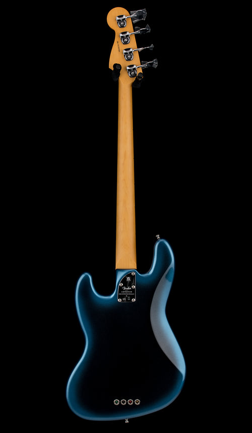 Used Fender American Professional II Jazz Bass (2023) - Dark Night #21823 with Original Hard Case