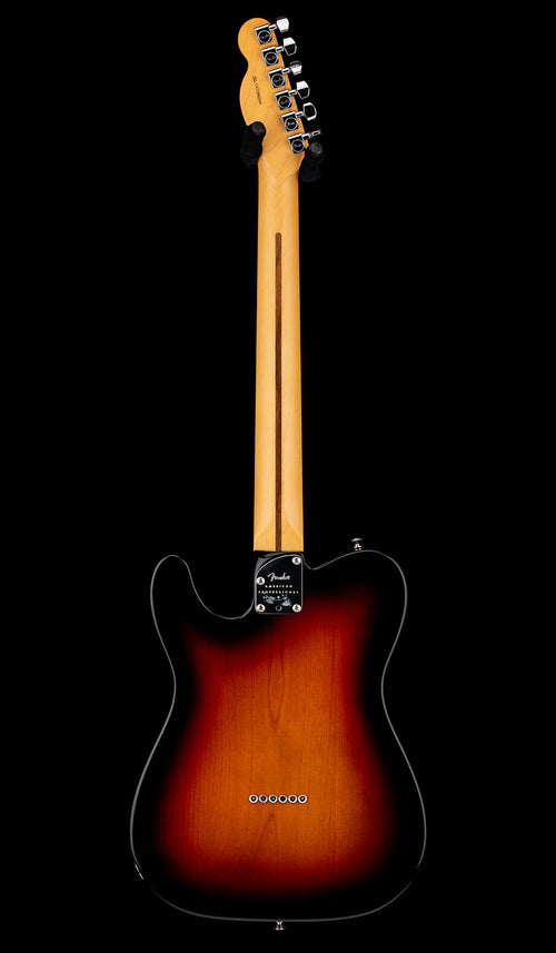 Used Fender American Professional II Telecaster - 3-Color Sunburst #42044 with Original Hard Case