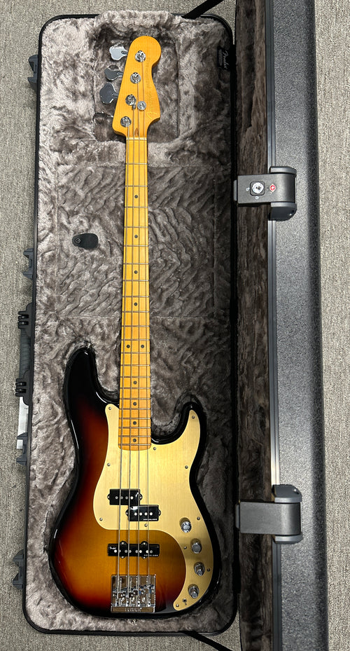 Used Fender American Ultra II Precision Bass (2024) - Ultraburst #06096 with Original Hard Case