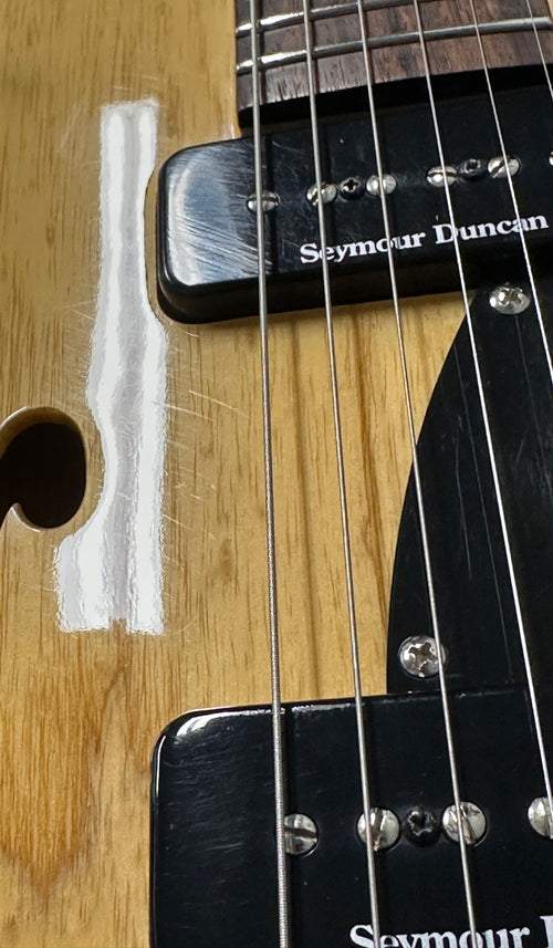 Used Fender Jim Adkins JA-90 Telecaster Thinline (2014) - Natural #00231