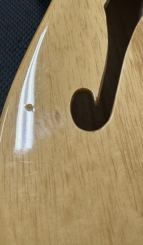 Used Fender Jim Adkins JA-90 Telecaster Thinline (2014) - Natural #00231