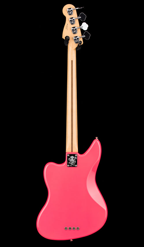 Used Fender HMNIM Mark Hoppus Signature Jaguar Bass (2022) - Hot Pink #57937 with Original Gig Bag