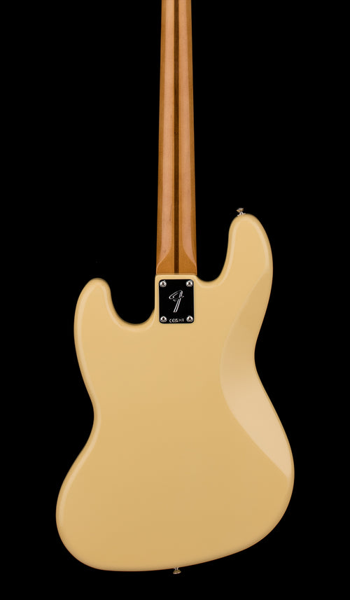 Used Fender Limited Edition Laura Lee Jazz Bass (2024) - Vintage White #00442 with Hard Case