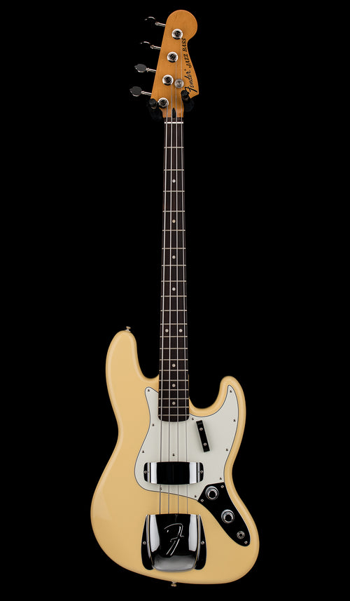 Used Fender Limited Edition Laura Lee Jazz Bass (2024) - Vintage White #00442 with Hard Case