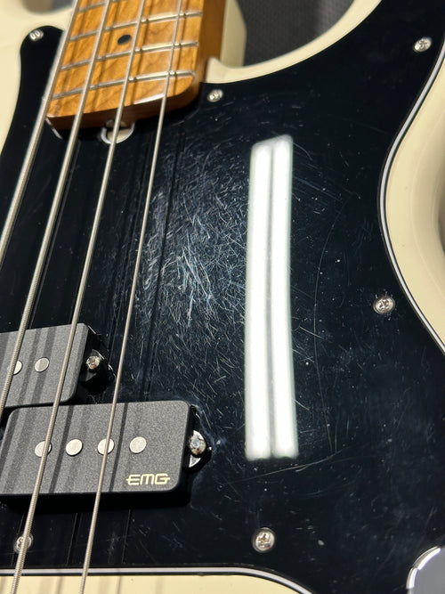 Used Fender Parts Precision Bass - Olympic White #81857