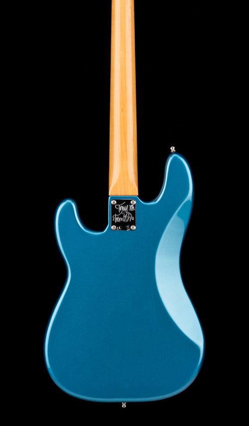Used Fender Tony Franklin Fretless Precision Bass (2022) - Lake Placid Blue #42198 with Original Hard Case
