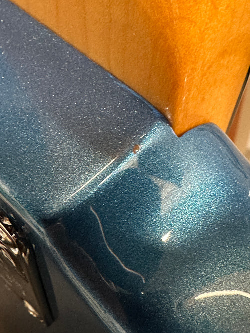 Used Fender Tony Franklin Fretless Precision Bass (2022) - Lake Placid Blue #42198 with Original Hard Case