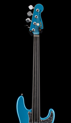 Used Fender Tony Franklin Fretless Precision Bass (2022) - Lake Placid Blue #42198 with Original Hard Case