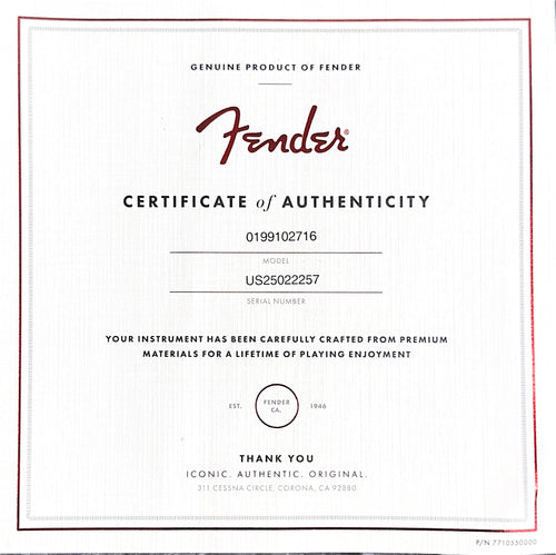 Used Fender Dealer Exclusive American Ultra II Precision Bass - Aurora #22257 with Original Hard Case