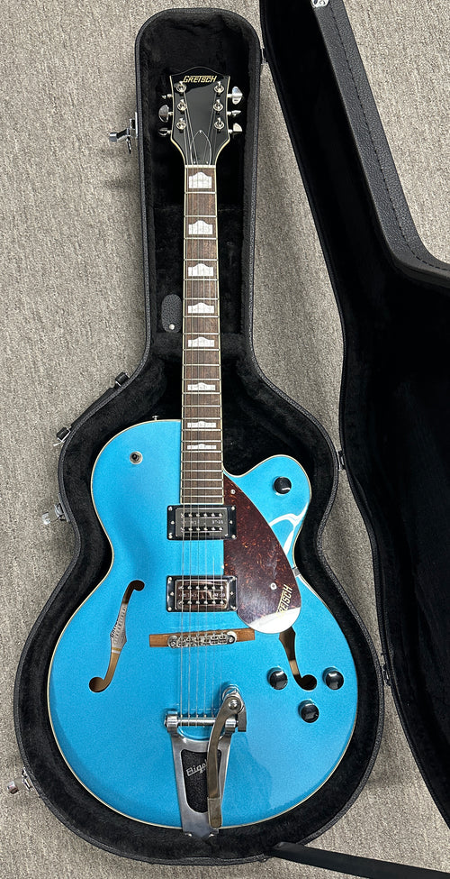 Used Gretsch G2420T Streamliner (2021) - Riviera Blue #21798 with Hard Case