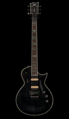 Used LTD Deluxe EC-1000FR (2008) - See Thru Black #13036 with Hard Case