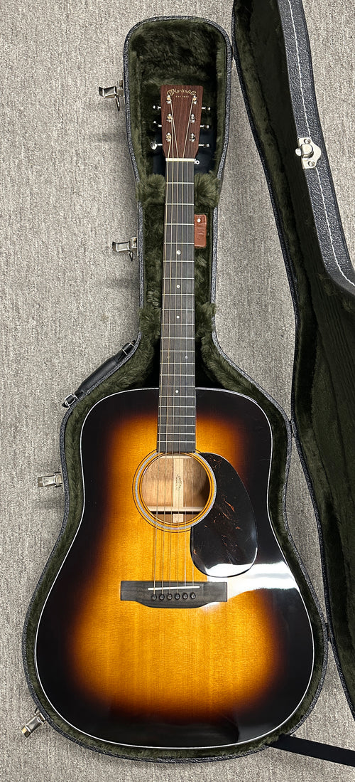 Used Martin D-18 (2024) - 1935 Sunburst #83254 with Original Hard Case