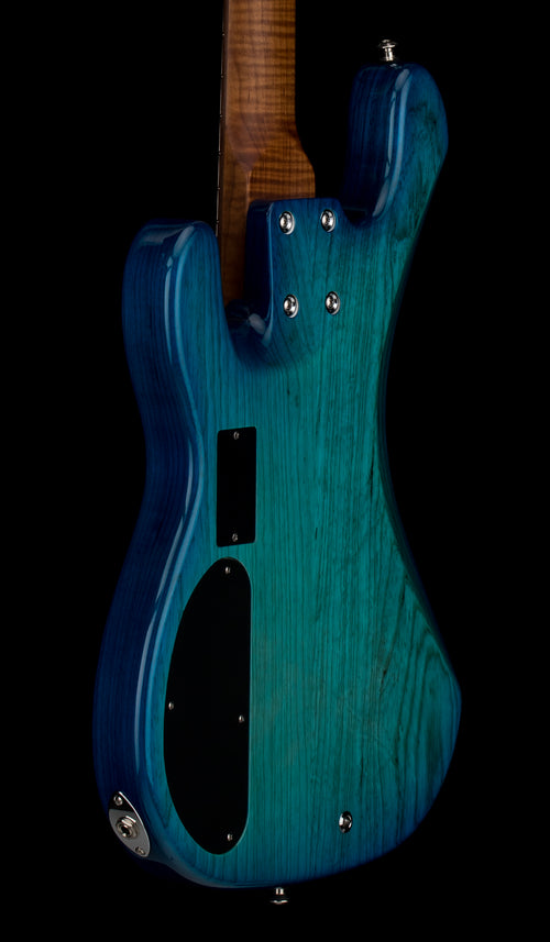 Used Mike Lull Custom PT5 Bass (2025) - Light Blue Burst #3993 with Gig Bag