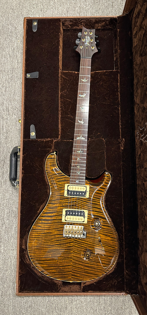 Used PRS Private Stock #2843 Custom 24 Curly Maple (2010) - Tiger Eye #66911 with Original Hard Case