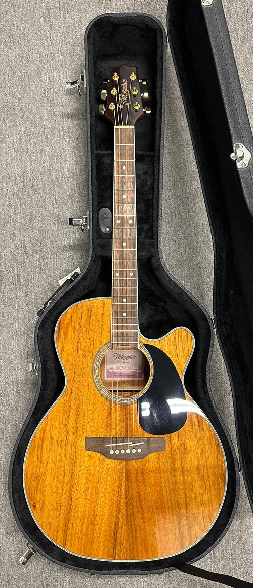 Used Takamine GN77KCE NAT (2021) - Koa #03454 with Hard Case