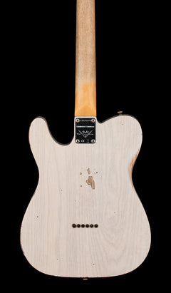 Fender Custom Shop Limited Edition 1964 "Bobbed" Telecaster Thinline Relic - Aged White Blonde #75376