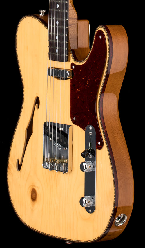 Fender Custom Artisan Knotty Pine Telecaster Thinline - Aged Natural #76548