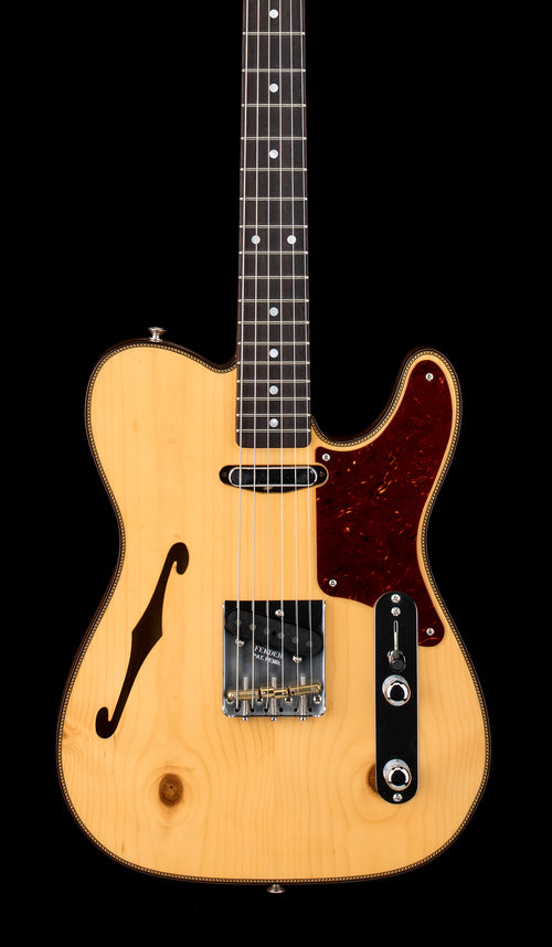 Fender Custom Artisan Knotty Pine Telecaster Thinline - Aged Natural #76548