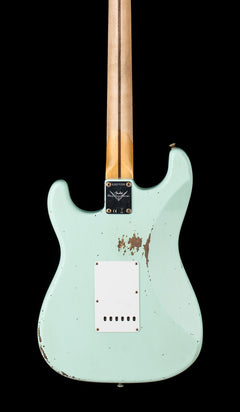 Fender Custom Shop 1958 Stratocaster Relic - Super Faded Aged Surf Green #77735