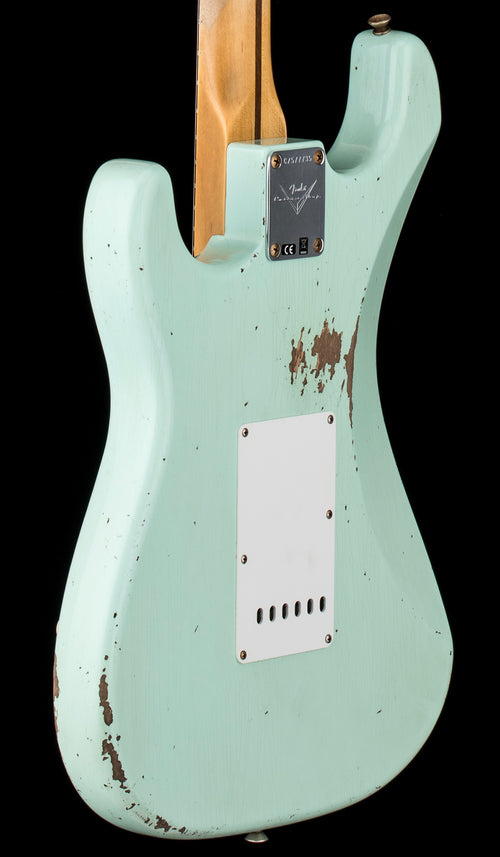 Fender Custom Shop 1958 Stratocaster Relic - Super Faded Aged Surf Green #77735