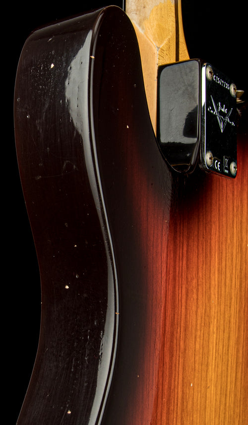 Fender Custom Shop 1958 Telecaster Journeyman Relic - Wide-Fade Chocolate 3-Color Sunburst #72735