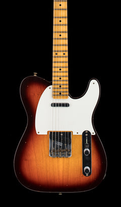 Fender Custom Shop 1958 Telecaster Journeyman Relic - Wide-Fade Chocolate 3-Color Sunburst #72735