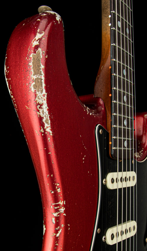 Fender Custom Shop Dale Wilson Masterbuilt Empire 67 Stratocaster Relic - Faded Aged Candy Apple Red #74595