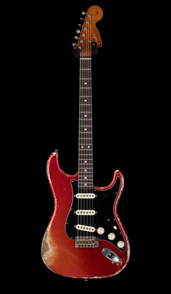 Fender Custom Shop Dale Wilson Masterbuilt Empire 67 Stratocaster Relic - Faded Aged Candy Apple Red #74595