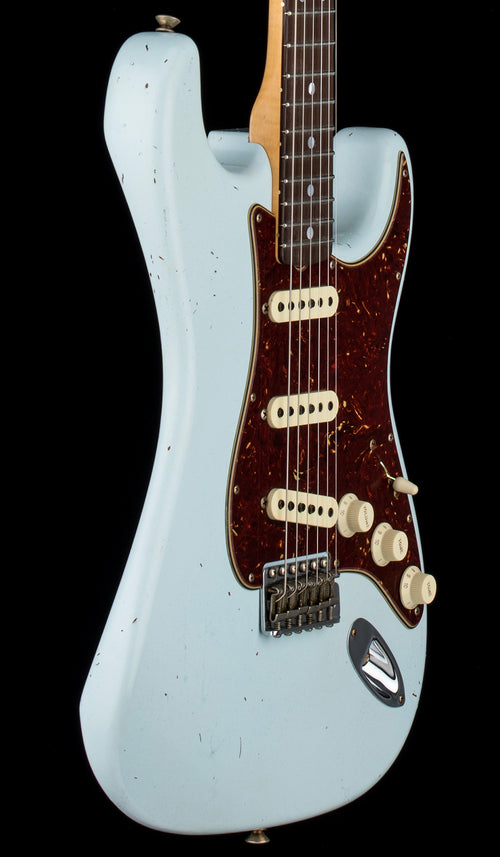 Fender Custom Shop Dennis Galuszka Masterbuilt Empire 67 Stratocaster Journeyman Relic Brazilian RW FB - Sonic Blue #25588